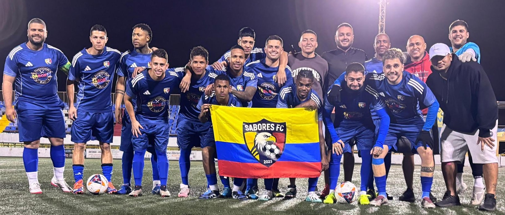 SABORES CF, CAMPEÓN DE LA LIGA PEDRO ALONSO ALAYON DE FUTBOL 11