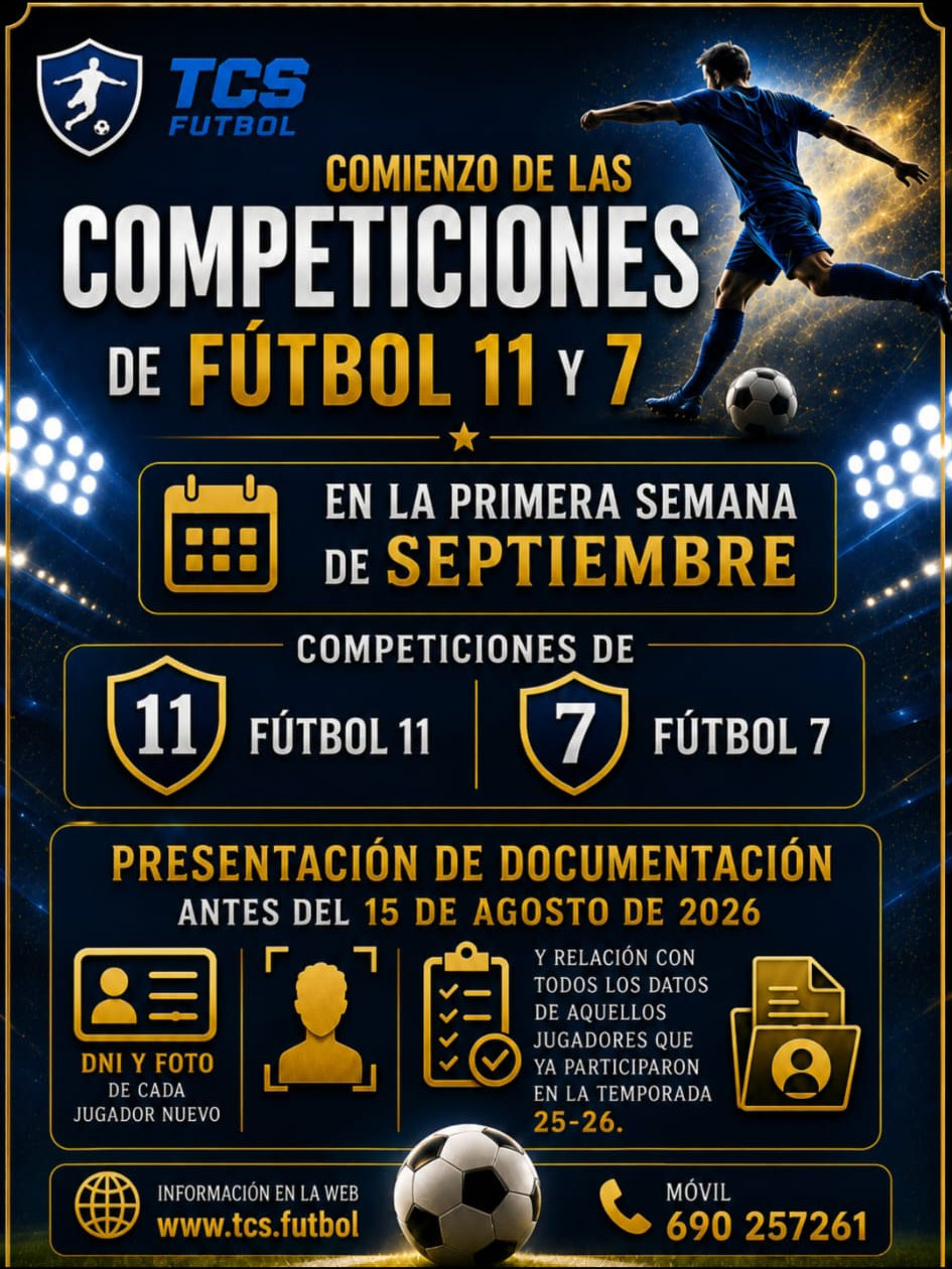 Cartel Temporada 2026-2027