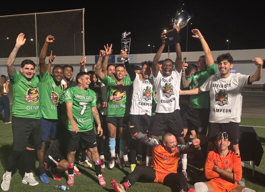 GREEN CITY CF, CAMPEON DE LA COPA ORO DEL 17º MEMORIAL DOMINGO PADRON