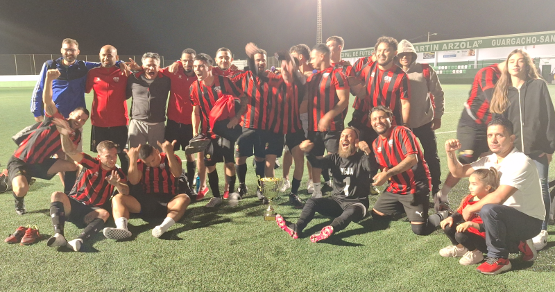 ARICONTROL, CAMPEÓN DEL  MEMORIAL JOSE MANUEL CHINEA HERRERA DE FUTBOL 11 - FASE ORO