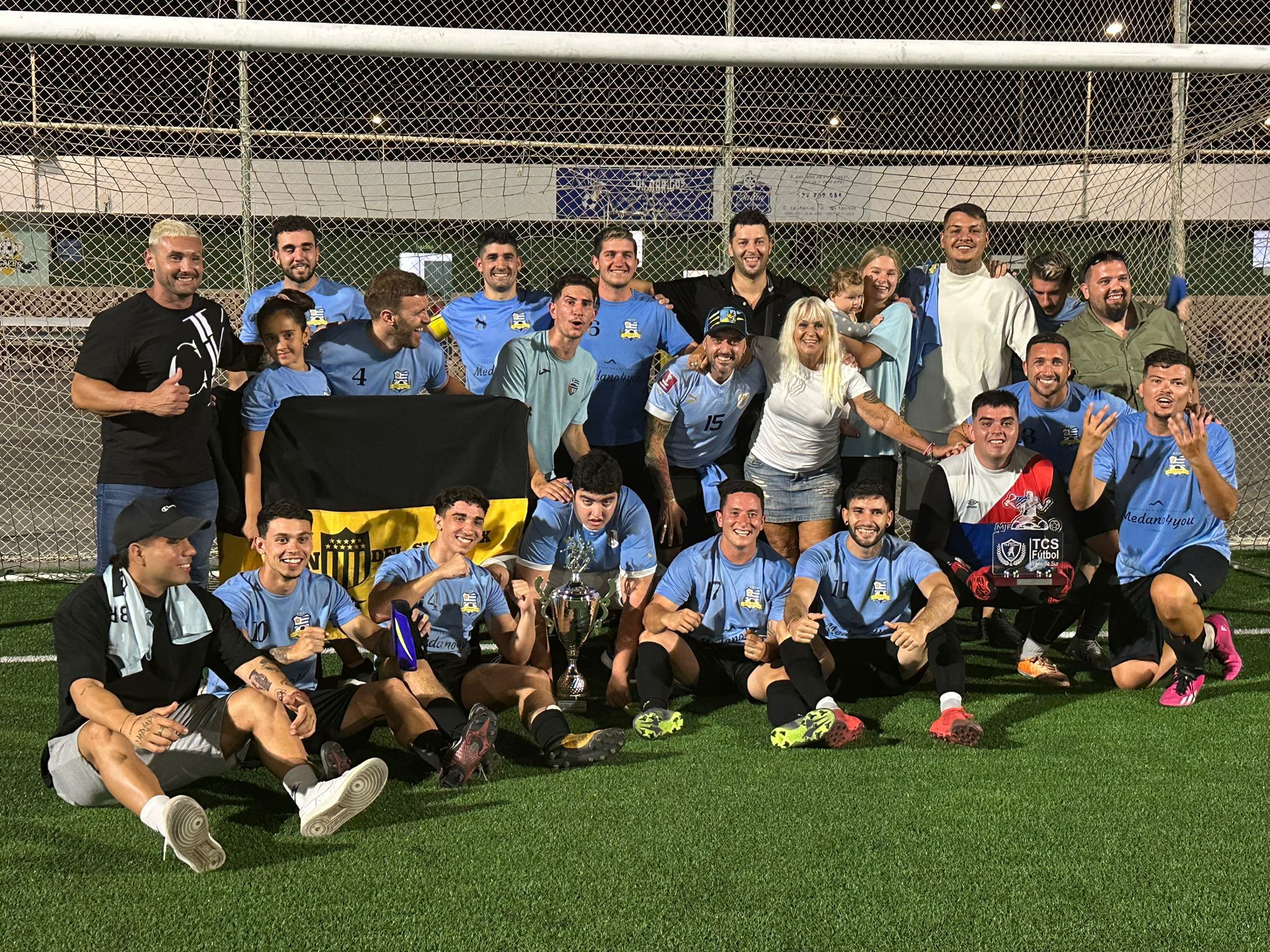 LA CELESTE FC., CAMPEON DEL TORNEO CLAUSURA SUPER LIGA FUTBOL 7 - FASE A